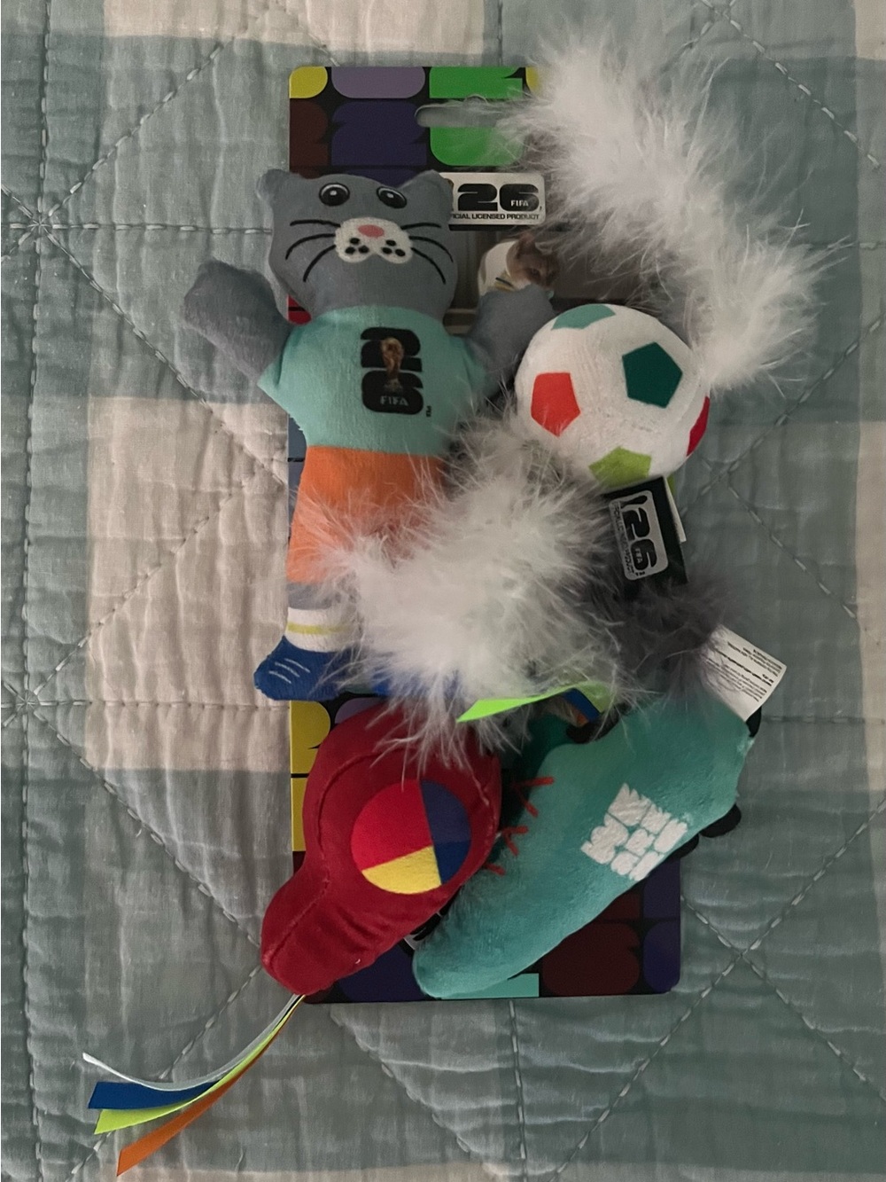 FIFA World Cup 2026 Cat Toys 4 Pieces